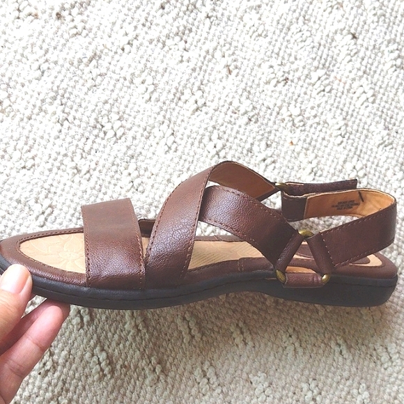 BOC brown leather sandals - Picture 3 of 6